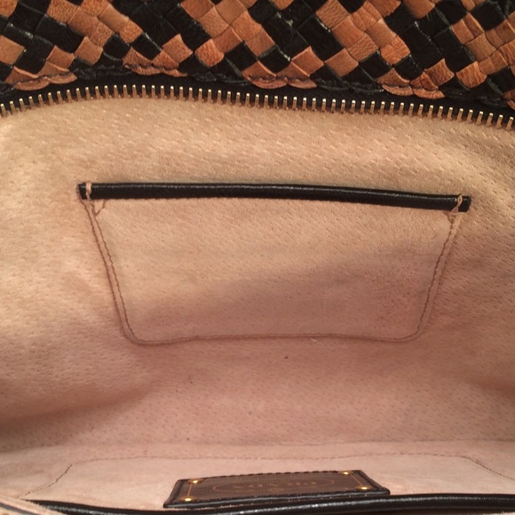 Prada Madras Woven Lambskin Clutch - Picture 8 of 8